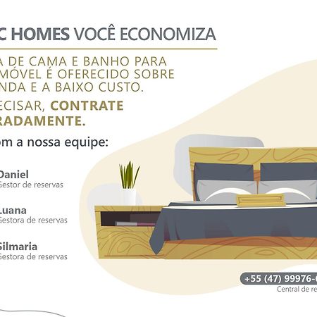 Varandas Do Atlantico - Apartamento Em Condominio Pe Na Areia Бомбиньяс Экстерьер фото