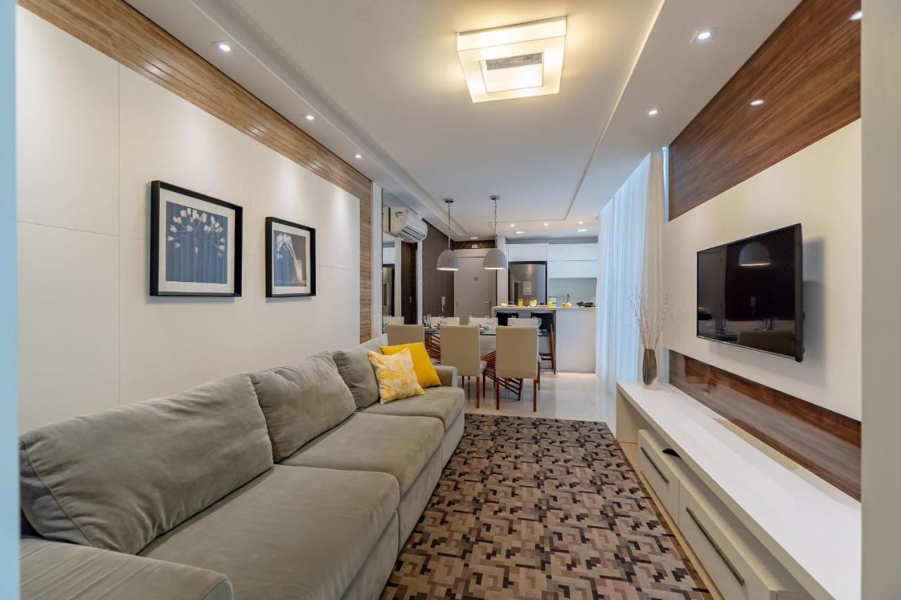 Varandas Do Atlantico - Apartamento Em Condominio Pe Na Areia Бомбиньяс Экстерьер фото
