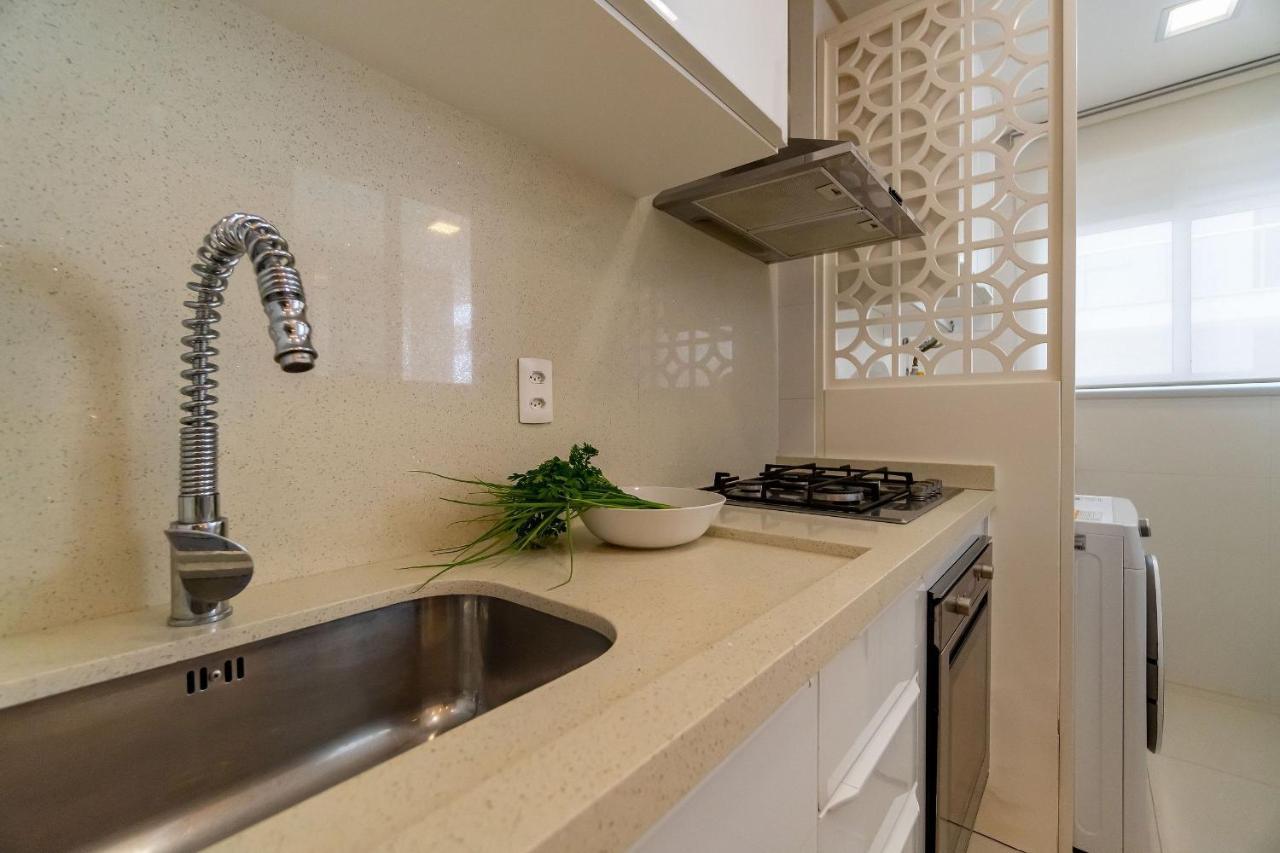 Varandas Do Atlantico - Apartamento Em Condominio Pe Na Areia Бомбиньяс Экстерьер фото
